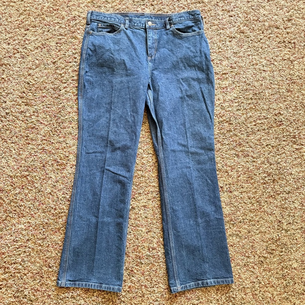 Women's DuluthFlex Work Relaxed Jeans #40709 Size 14/31